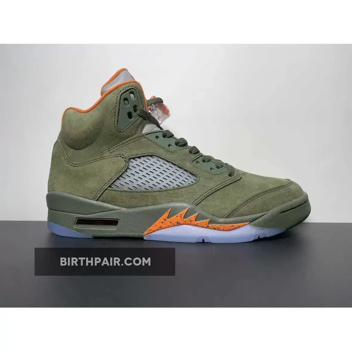 Air Jordan 5 Retro Olive Army And Orange 1 Green Island Date Where To Buy