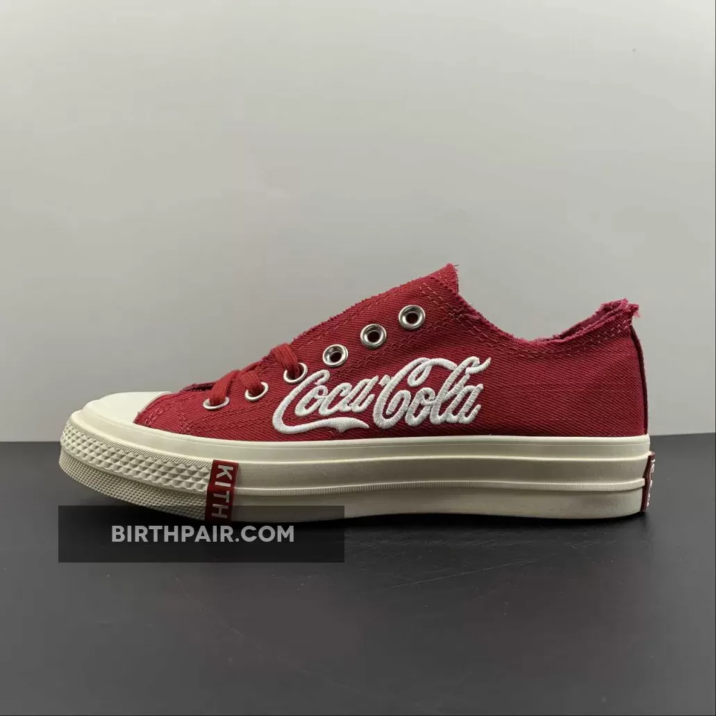 Kith x Coca Cola x Chuck 70 Low Red/White Kith Restock