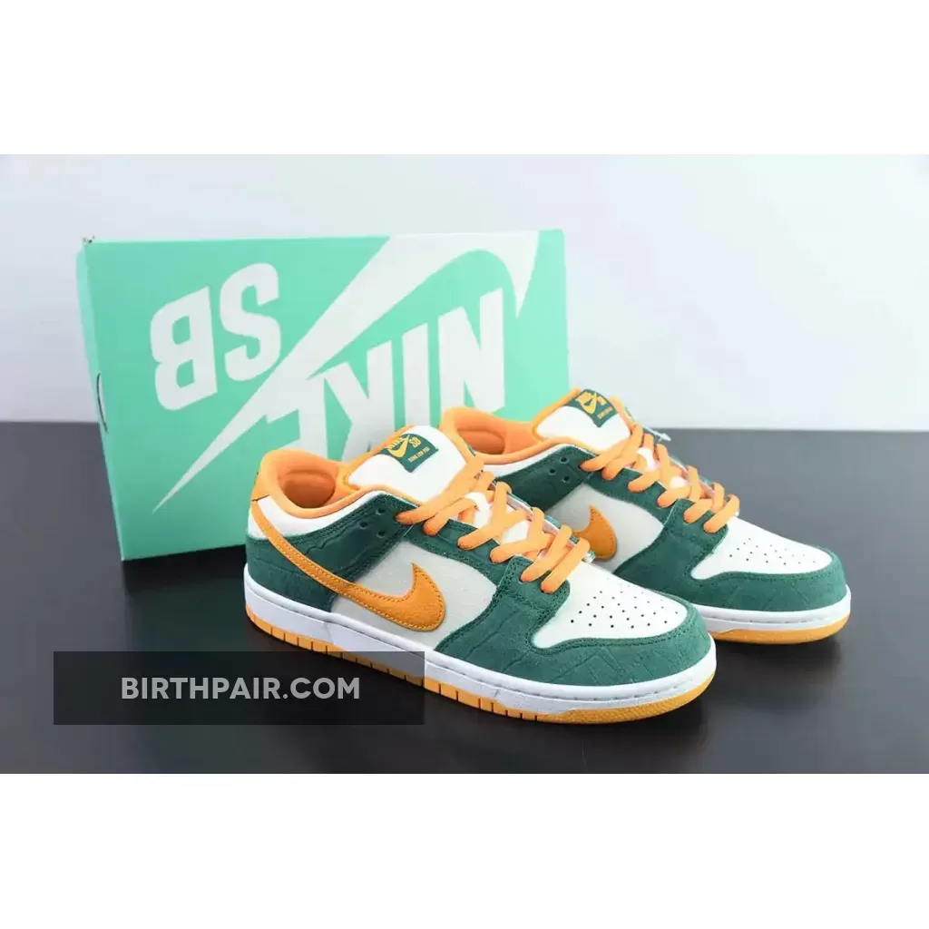 Nike SB Dunk Low Legion Pine Kumquat / Jeordan Legon 304292-383