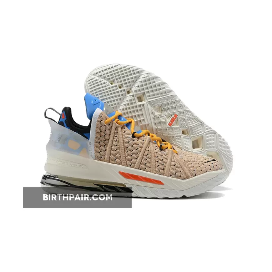 Nike LeBron 18 'Majestic Ferocity' Tan CW3156-900 Lebron 18 Majestic Ferocity