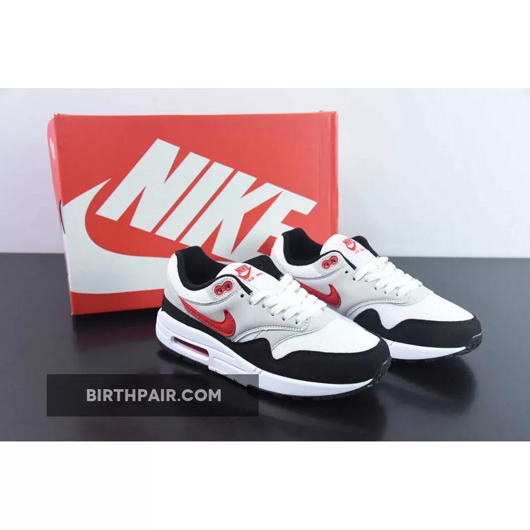 Nike Air Max 1 ‘Chili’ White/Red/Black , 2023 Air Max 1 FD9082-101