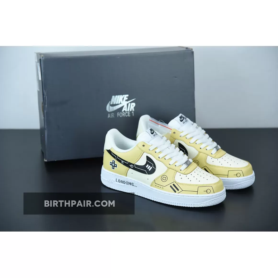 Nike Air Force 1 Low Yellow White By You Restock 1675867573