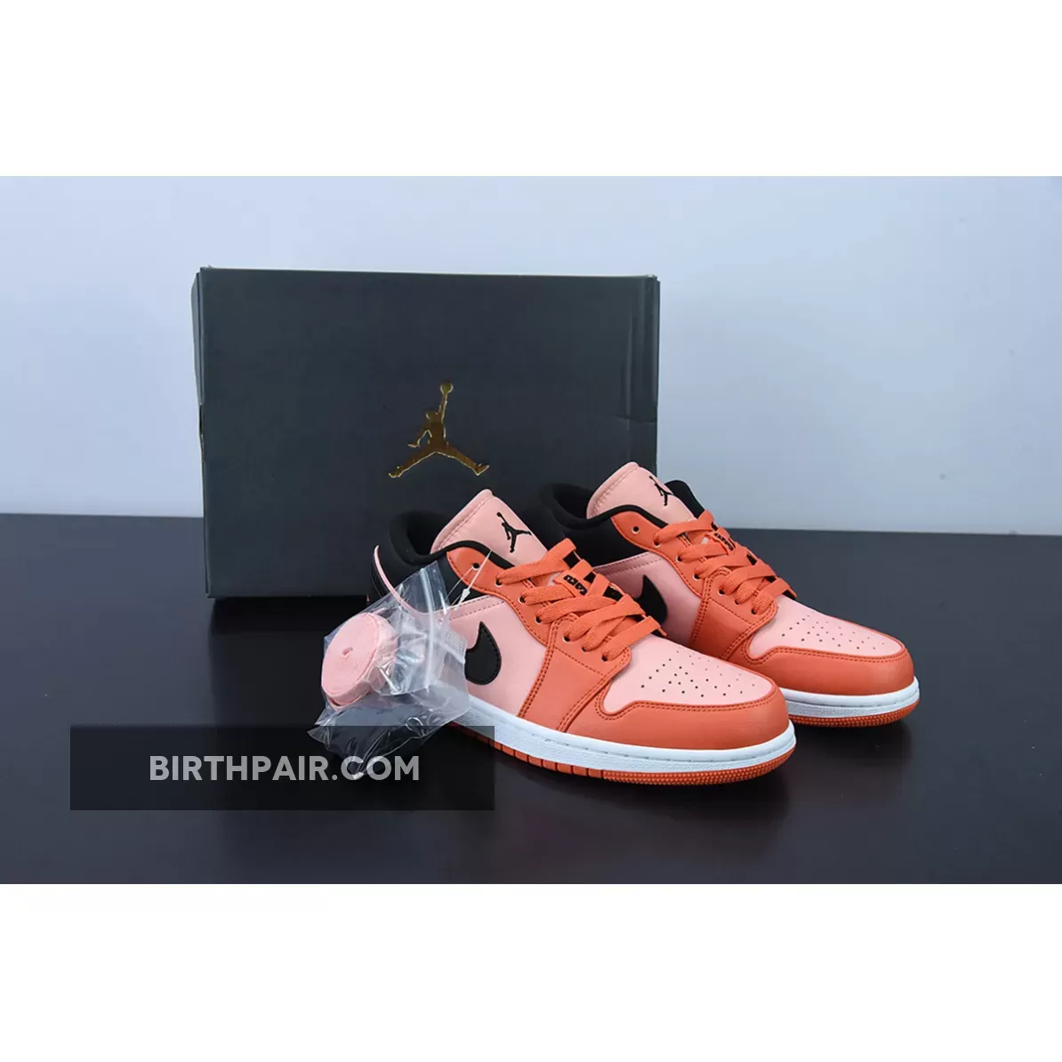 Air Jordan 1 Low Orange And Black DM3379-600 - jordan 1 low orange black