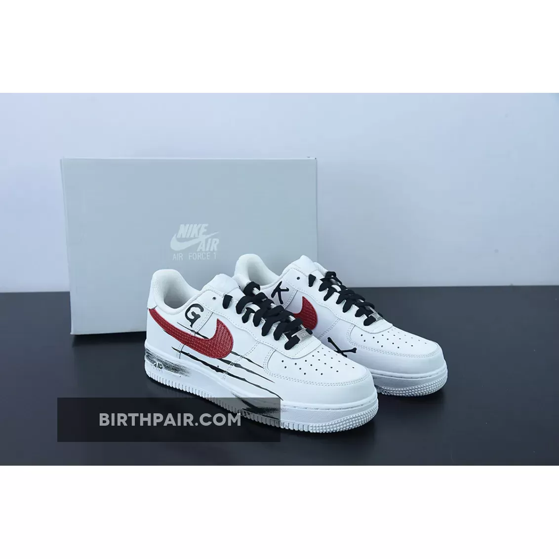 Nike Air Force 1 Low White Red Black 1675864386 New Releases