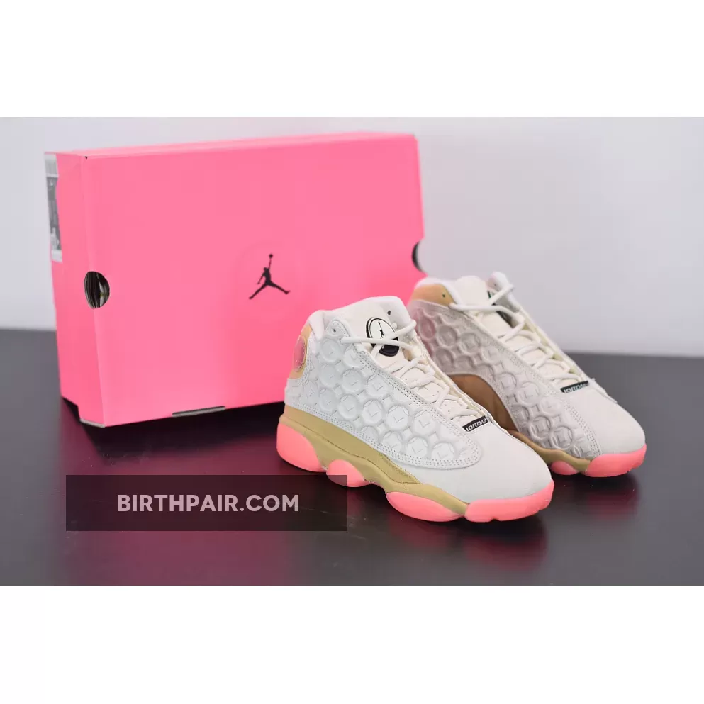 Air Jordan 13 Retro 'Chinese New Year' CW4409-100 - jordan retro 13 pale ivory/black/digital pink