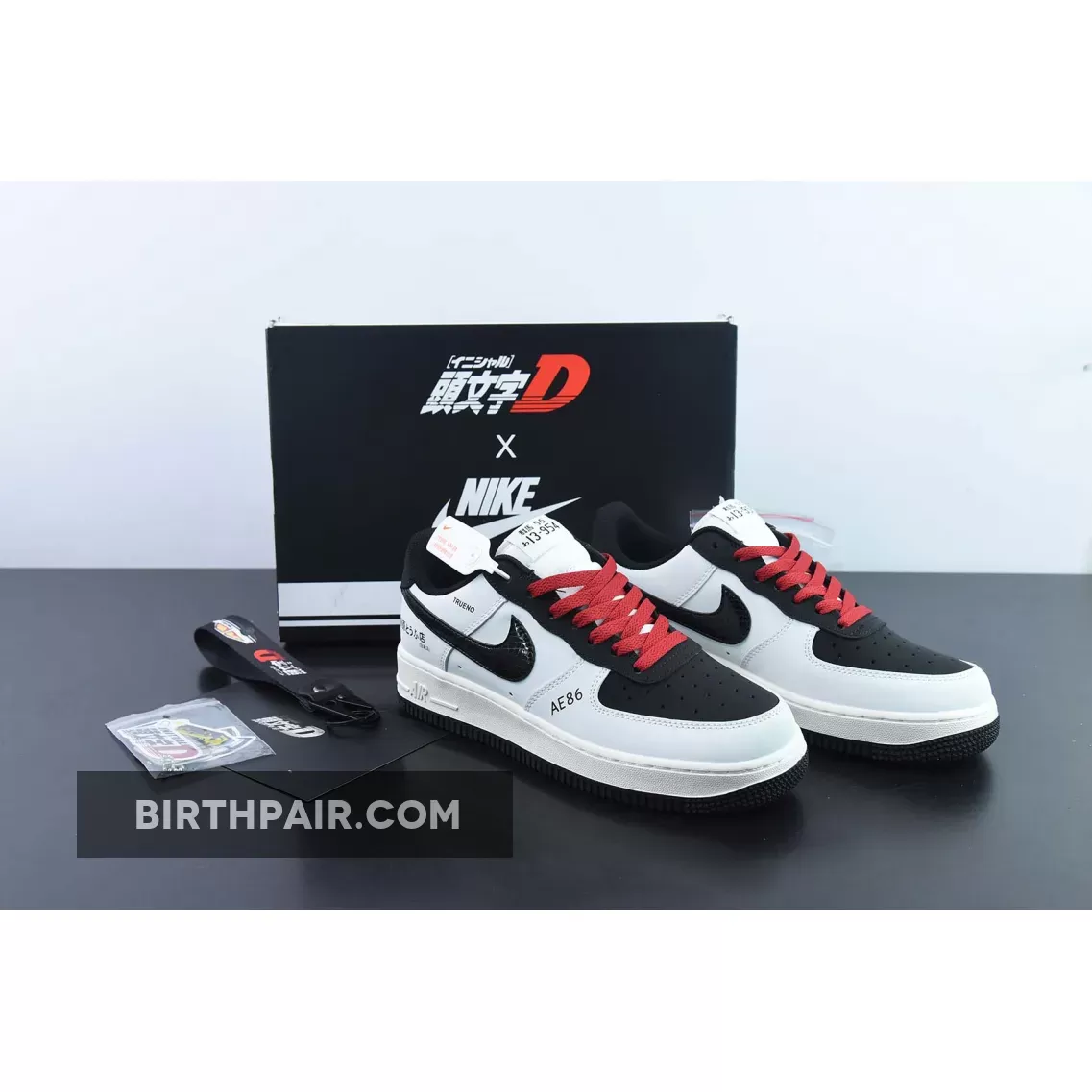 No-brainer* X Nike Air Force 1 Low 'AE86' White/Black 1675861344 Online