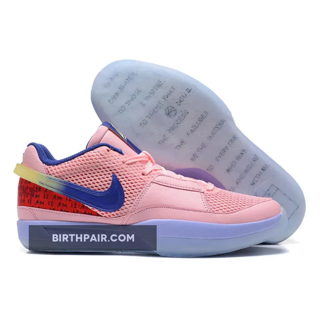 Nike Ja 1 Peach Blue Red 1679033615 Outlet