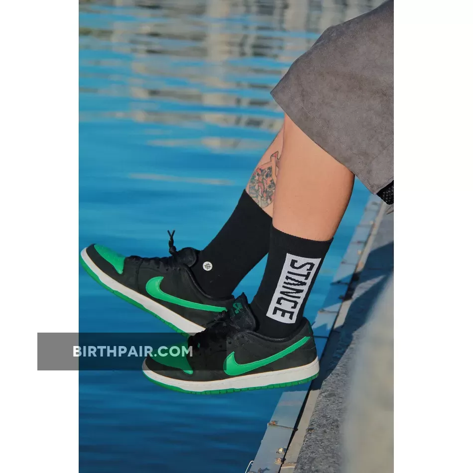 Nike SB Dunk Low Pro Black/Pine Green-White BQ6817-005