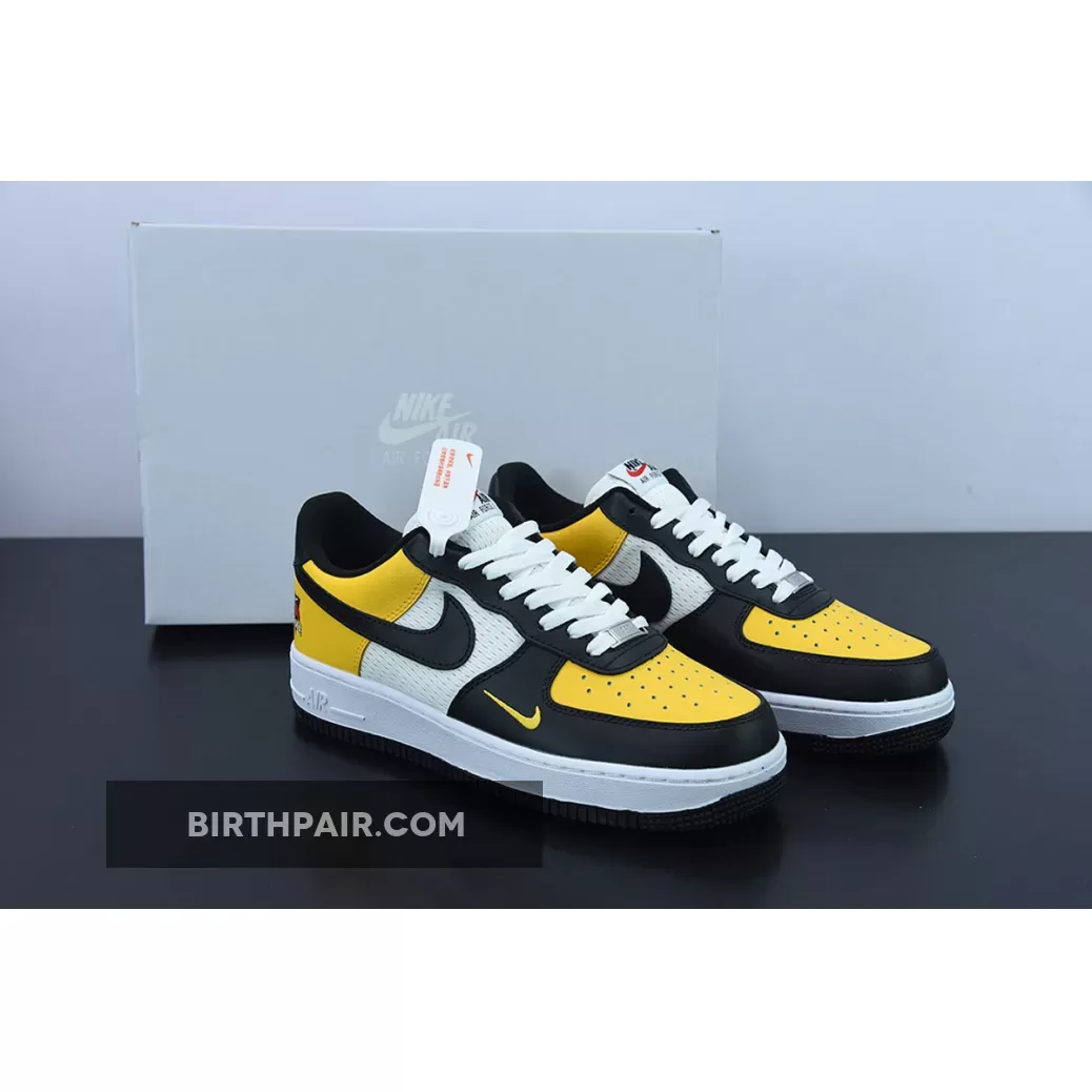 New Releases Nike Air Force 1 Low Black University Gold DQ7775-700