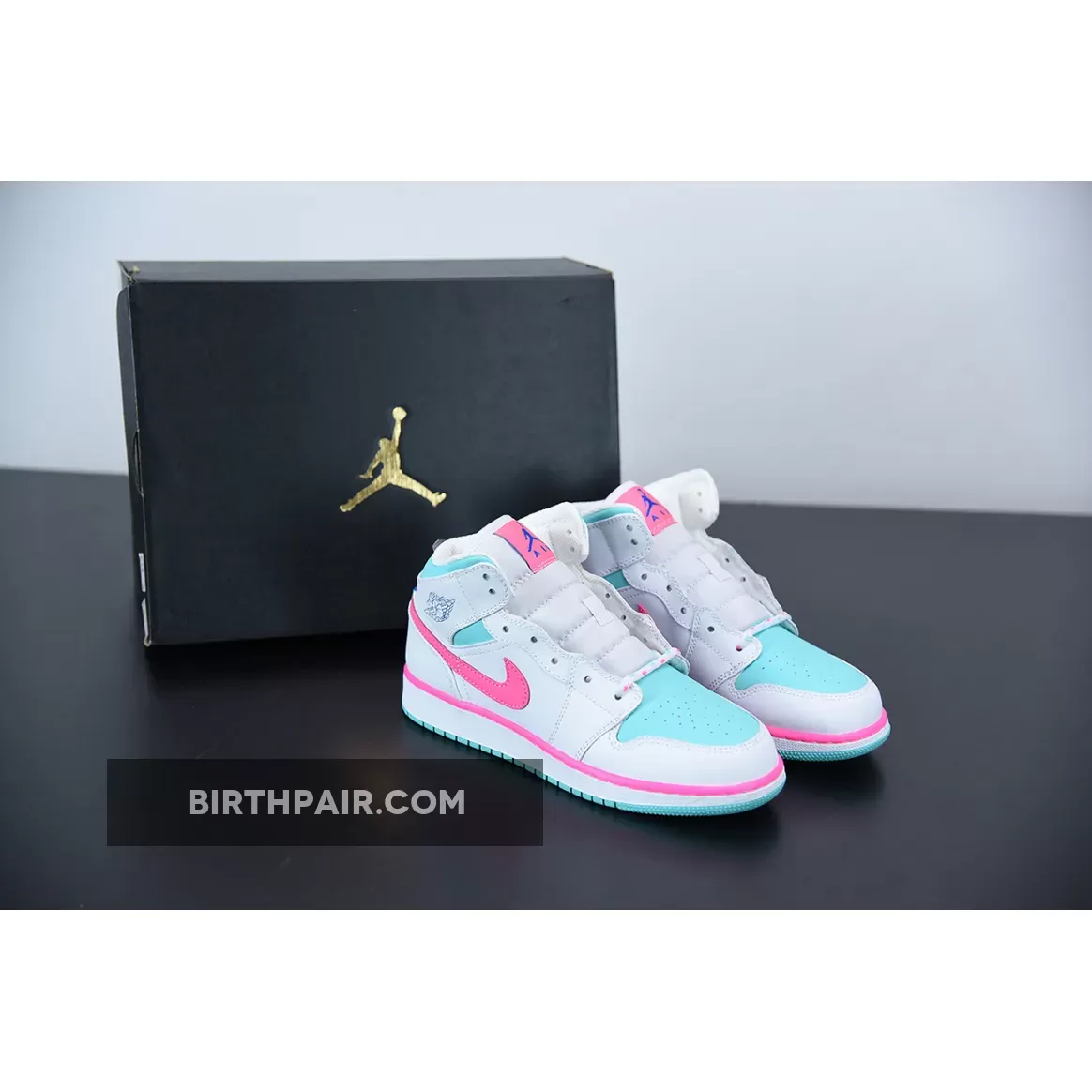 Air Jordan 1 Mid 'Digital Pink' Air Jordan 1 Mid Gs Pink