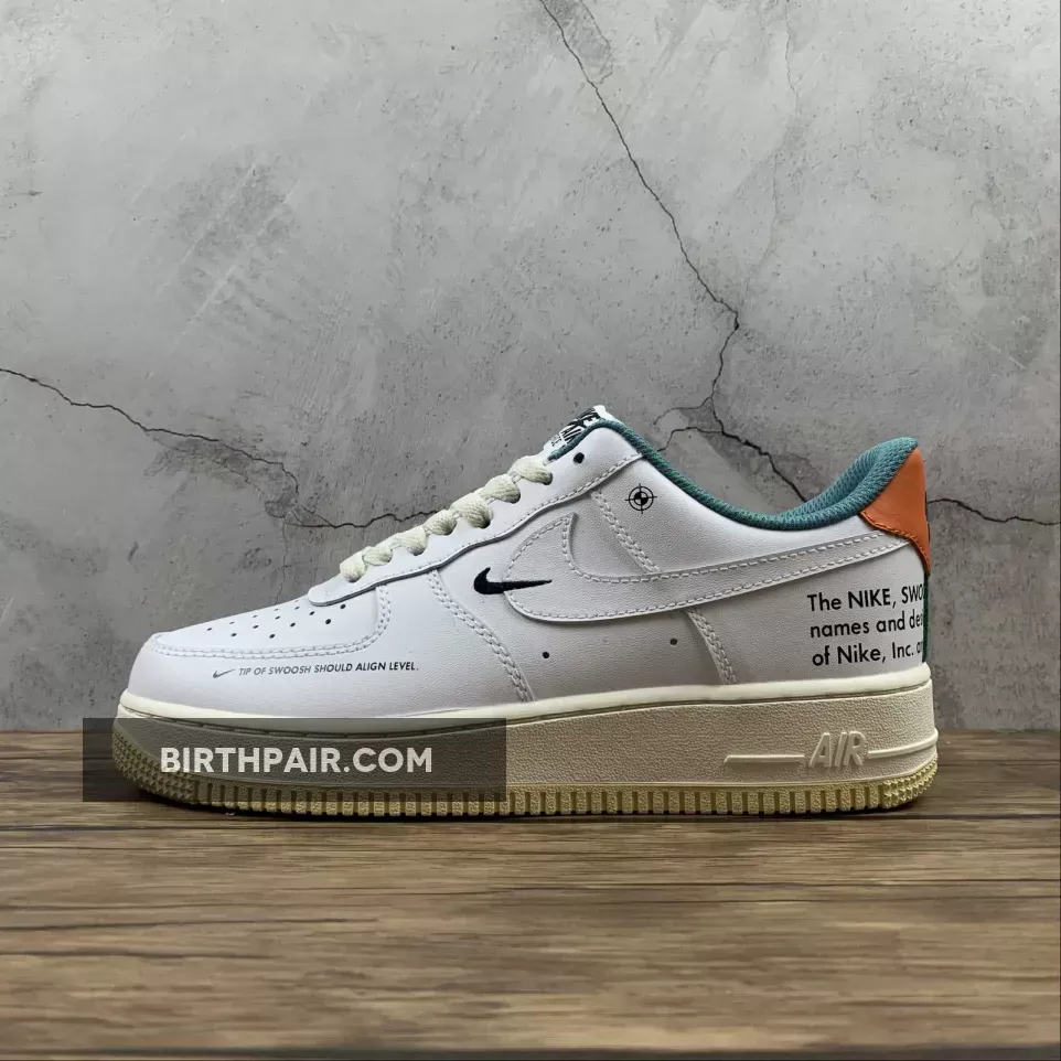 Nike Air Force 1 '07 LE White/Sail/Starfish DM0970-111 / Af1 Starfish