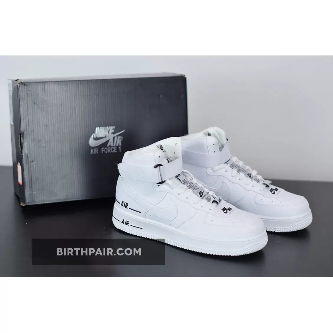 Nike Air Force 1 High White/Black-White Nike Air Force 1 High Lv8 3