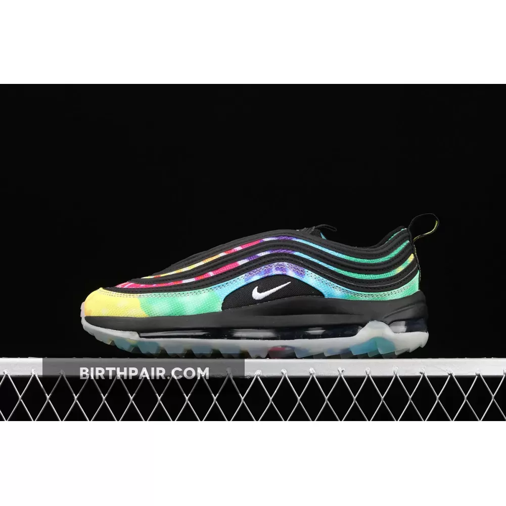 Nike Air Max 97 Golf Black Tie Dye CK1219-001 - Air Max 97 Tie Dye Black