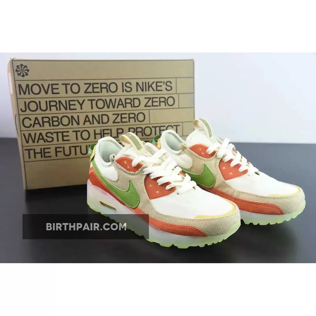 Nike Air Max 90 Terrascape Orange Green DV7413-100 For Sale