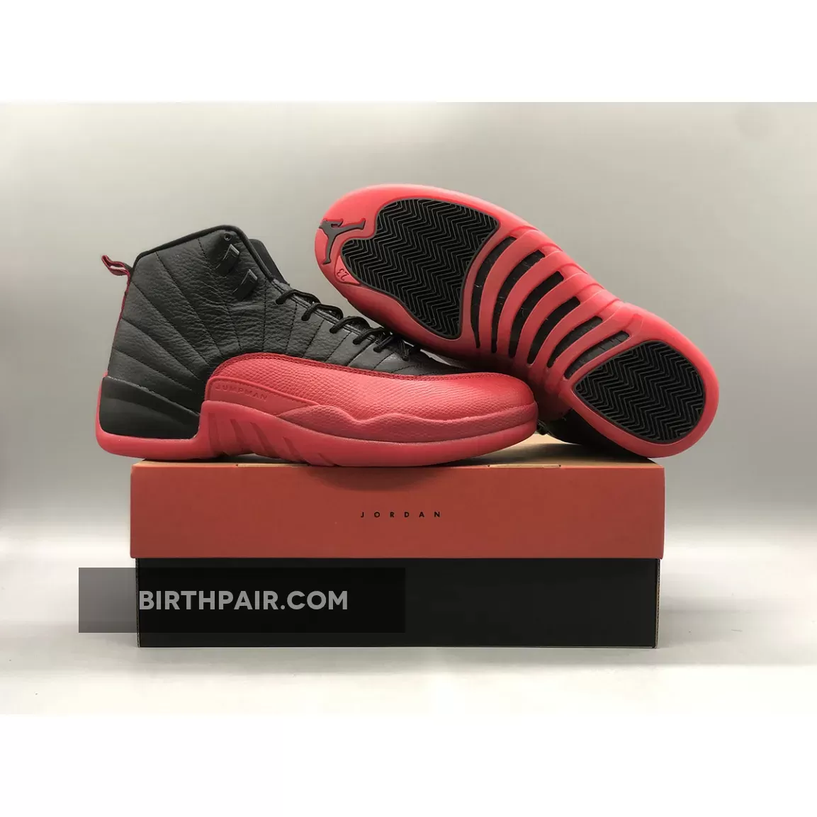 Kids Air Jordan 12 Flu Game Bred 130690-002 #flu games 2016