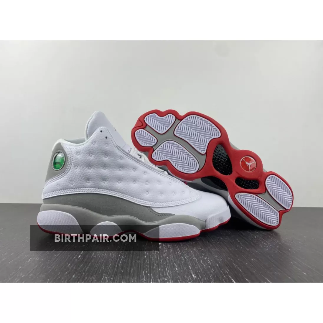 Air Jordan 13 White/True Red-Wolf Grey 414571-160 - air jordan 13 grey