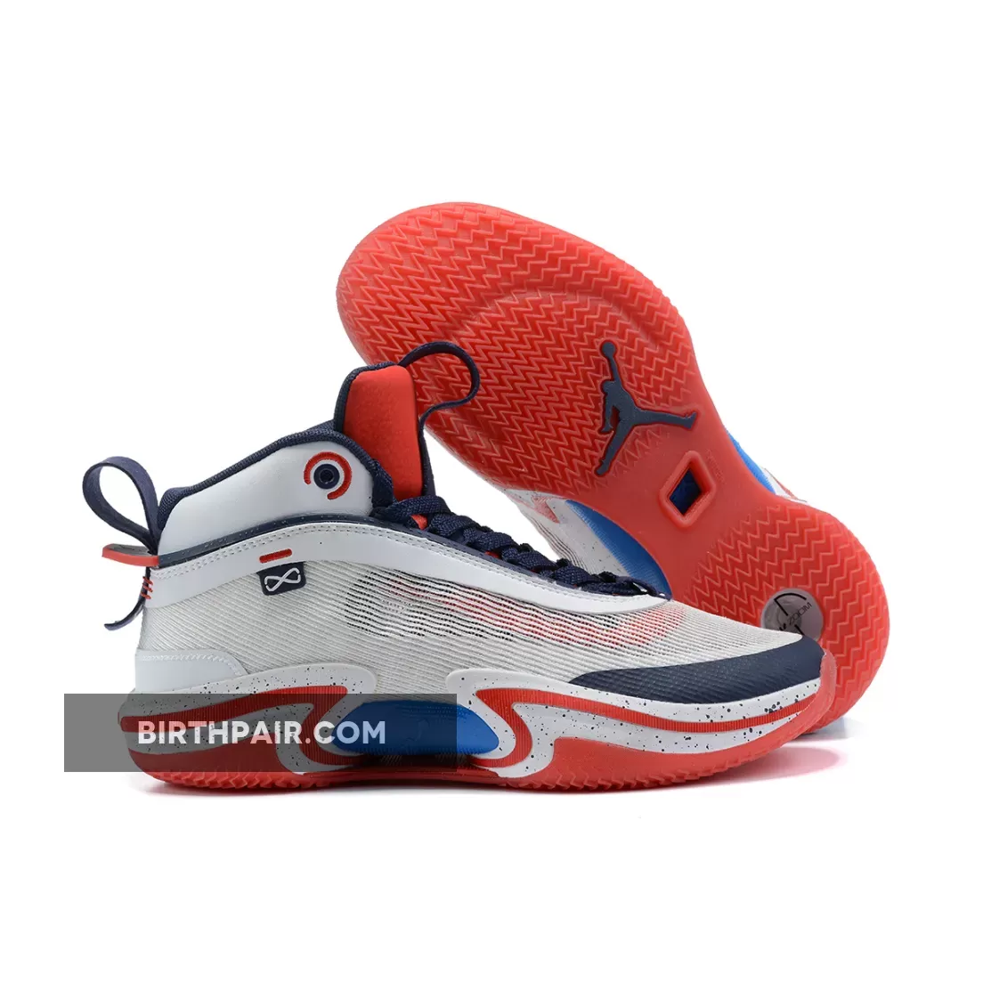 Air Jordan 36 White Red Blue Navy To Buy 1675865455