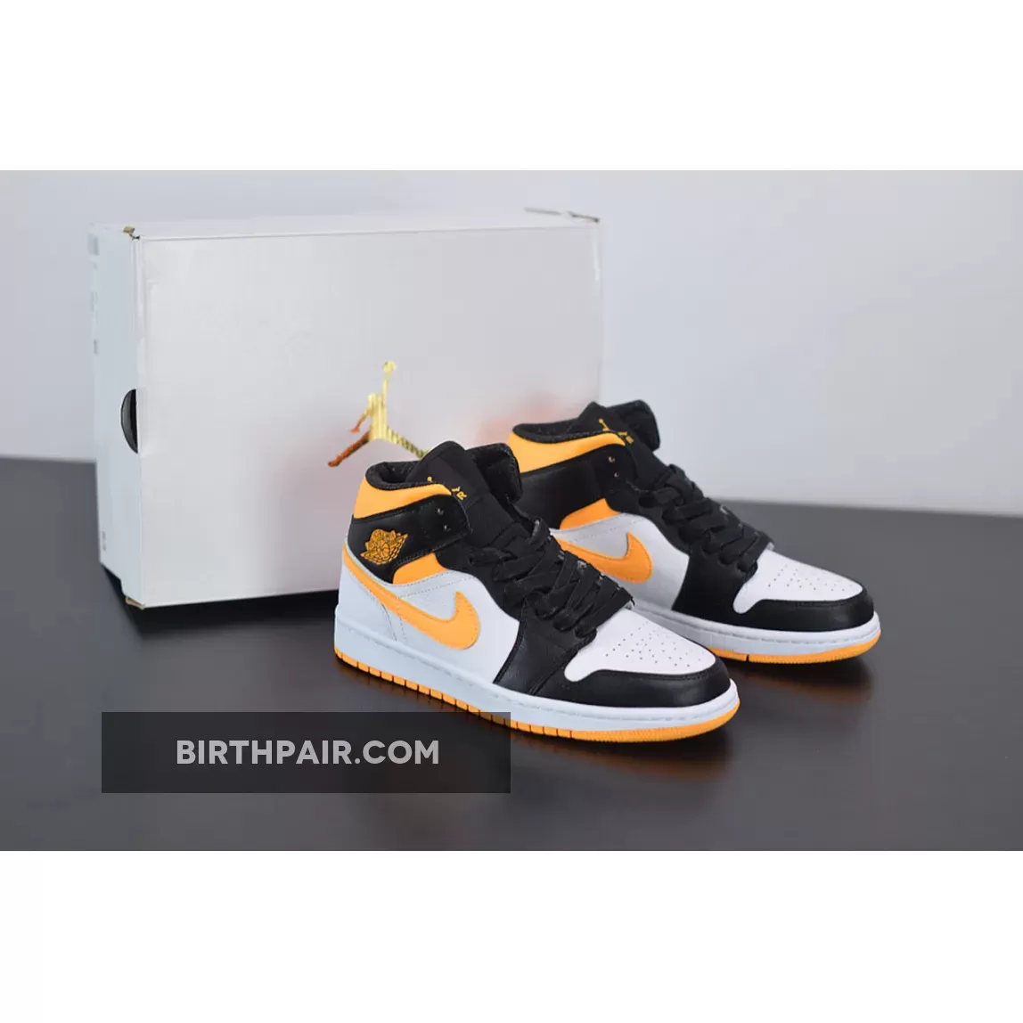 Jordan 1 Mid Laser Orange Womens Online CV5276-107