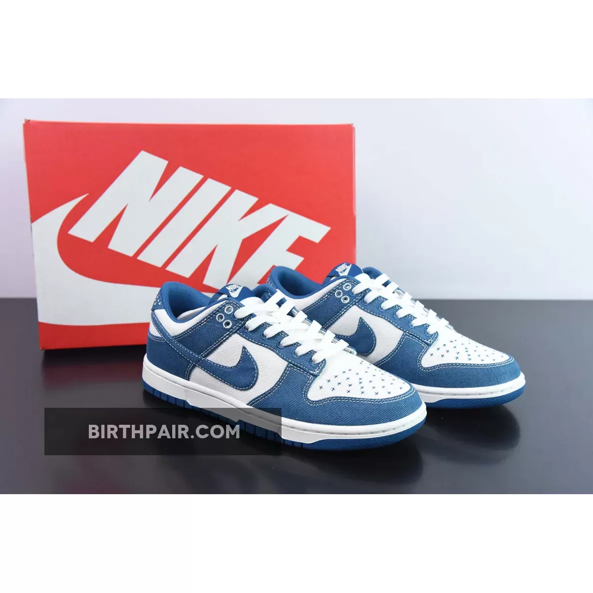 Nike Dunk Low Industrial Blue DV0834-101 - dunk low industrial blue sashiko