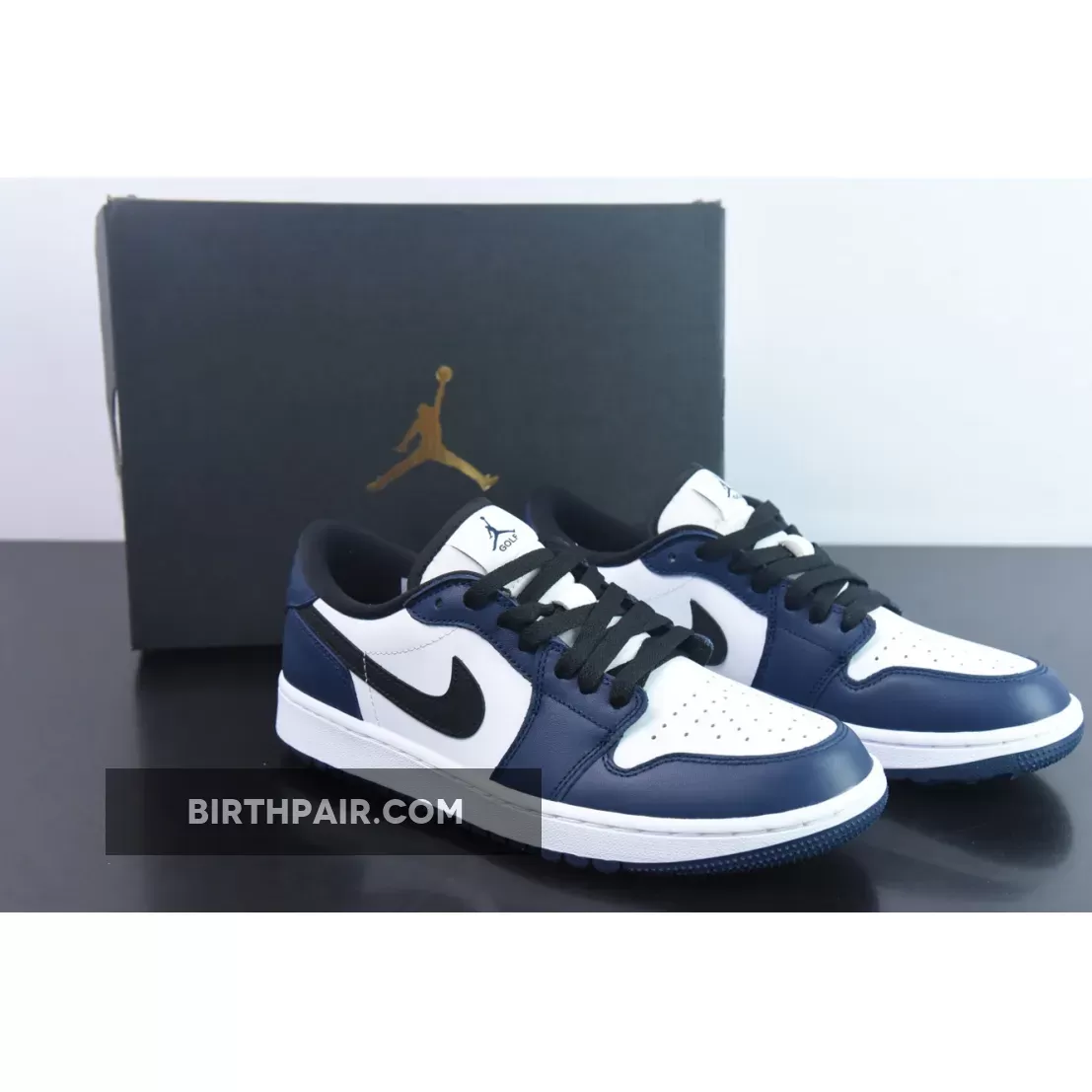 Air Jordan 1 Low Golf White/Midnight Navy/Black