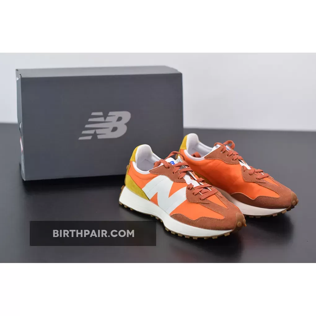 New Balance 327 Orange White MS327CLA Online Sale