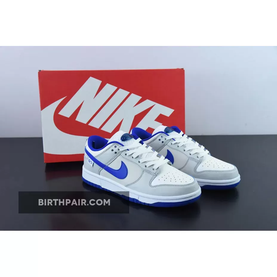 Nike Dunk Low Worldwide White Game Royal FB1841-110 / Royal Blue Dunks Low