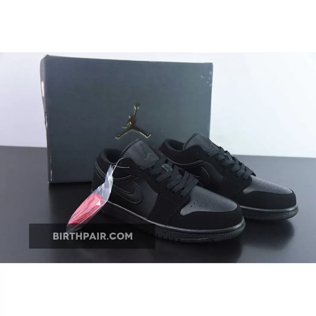 Triple Black Jordan 1 Low Air Jordan 1 Low Retro Triple Black Restock