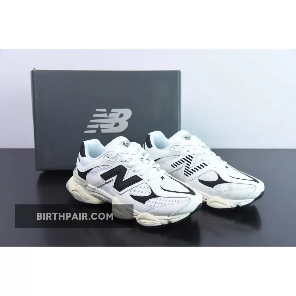 New Balance 9060 White/Black U9060AAB / 9060 black