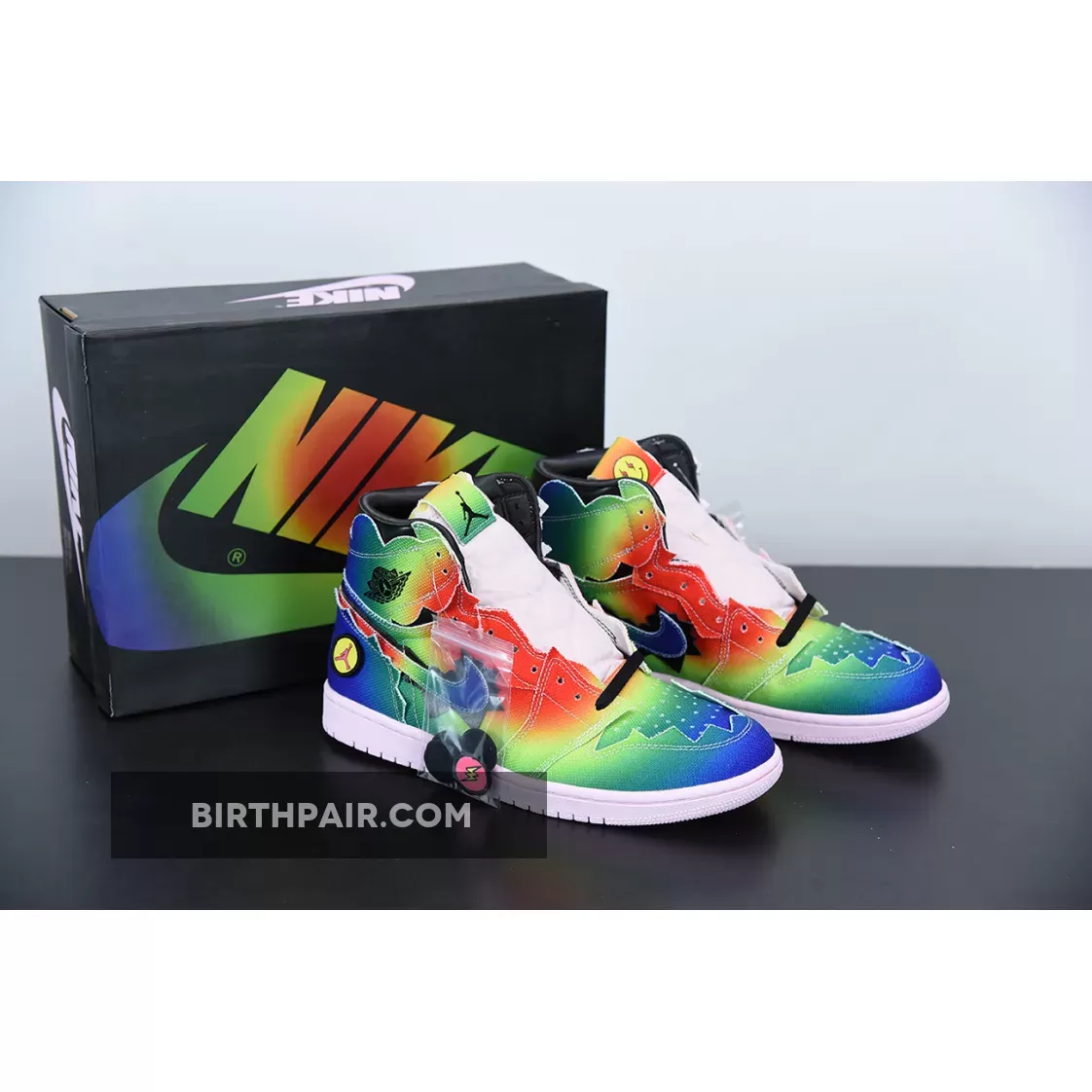 Air Jordan 1 Retro Og High 'Colores Y Vibras' AJ1 Multi-Color/Black/Pink Foam/Multi-Color / j balvin shoes