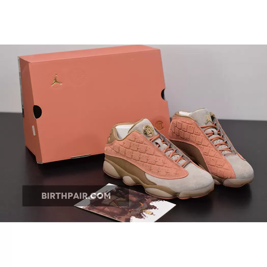 Clot Air Jordan 13 Low 'Terracotta Blush' AT3102-200 jordan 13 low terracotta