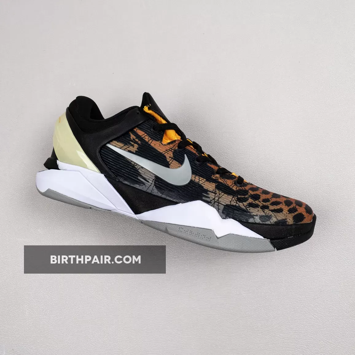 Nike Kobe 7 System 'Cheetah' Circuit Orange/Medium Grey-Black-Sail / Kobe 7 Shoes