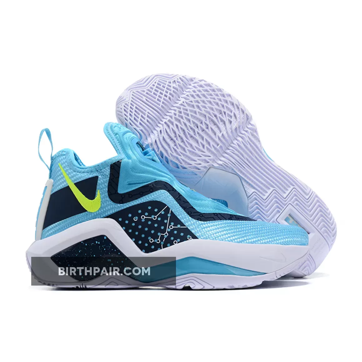 Nike LeBron Soldier 14 Light Blue/Navy-White 1675869132 Restock