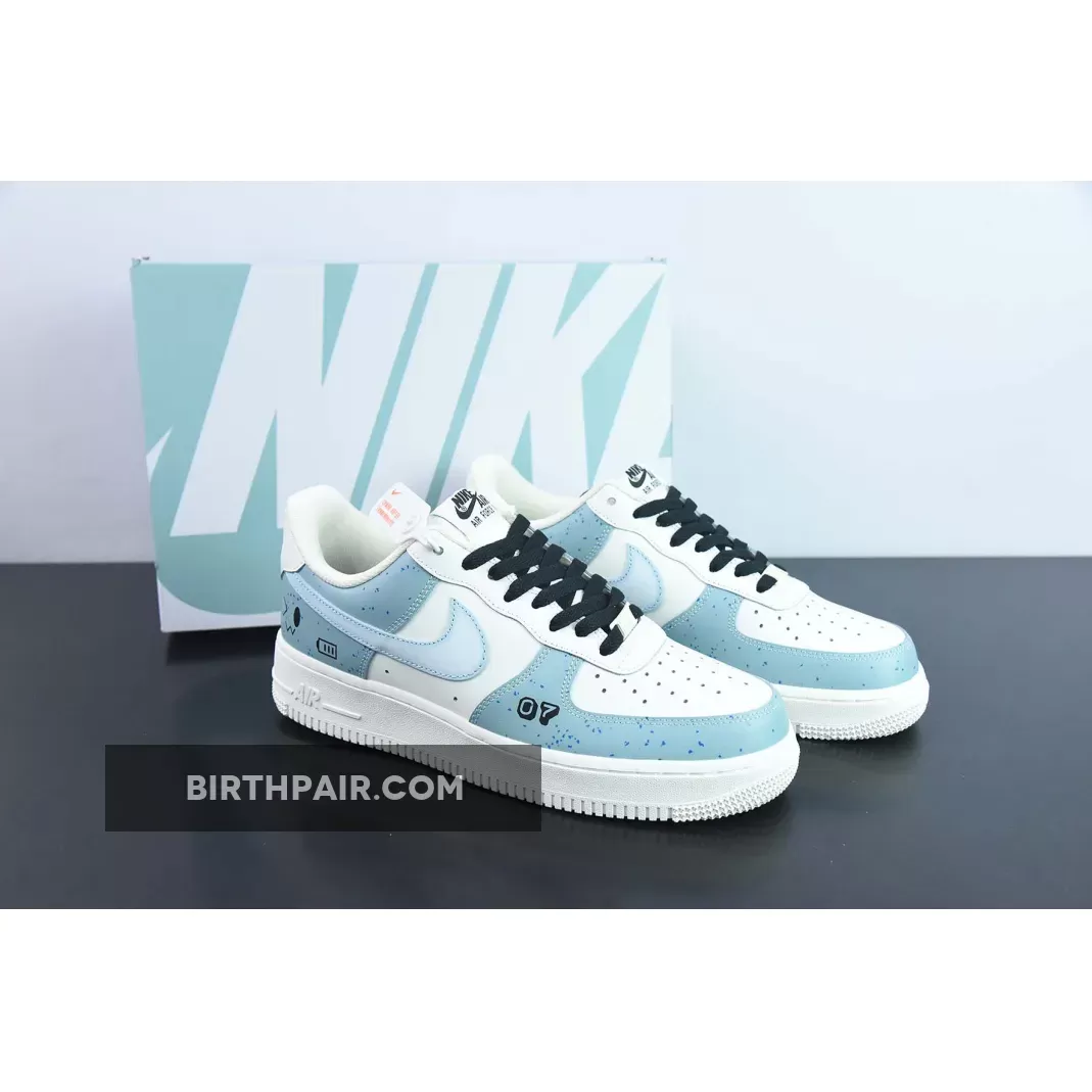 Custom Nike Air Force 1 Low White Sky Blue Online