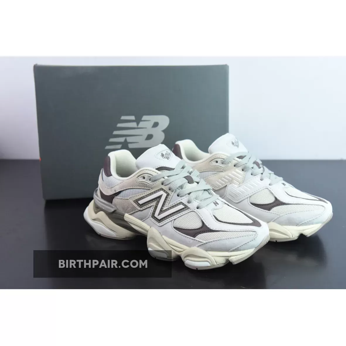 New Balance 9060 Grey Matter/Timberwolf/Covert Green U9060FNA - nb 9060 grey