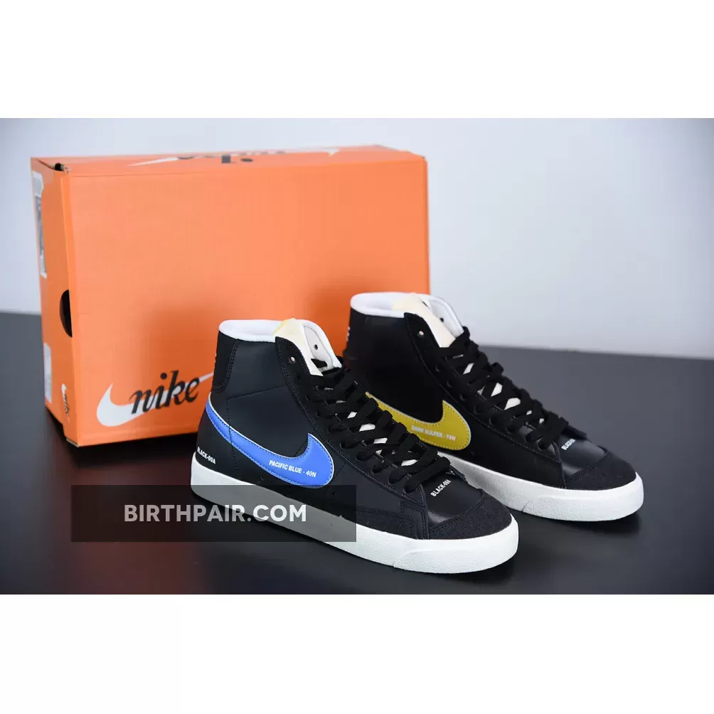 Nike Blazer Mid 77 Color Code Black DA2142-046 - Blazers Nike Colors