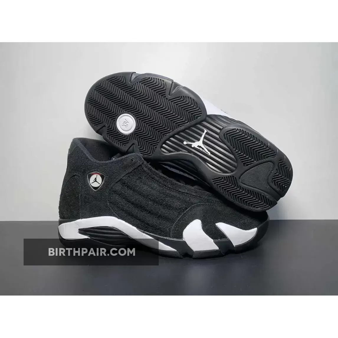 Air Jordan 14 Black White