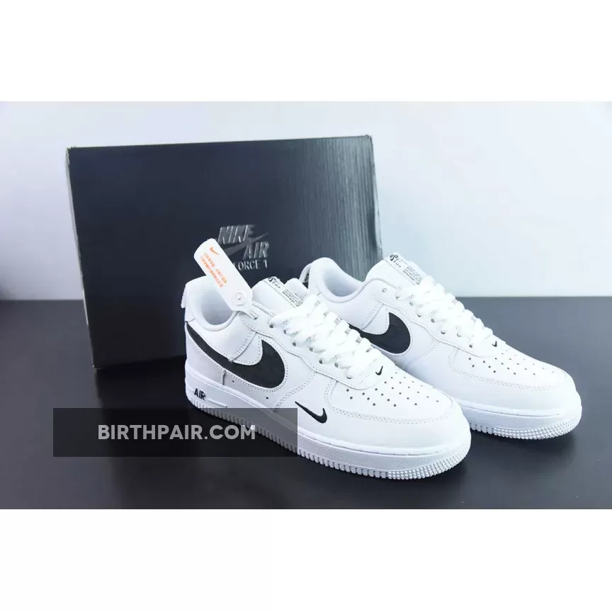 Nike Air Force 1 Low Multi-Etch Swoosh White Black