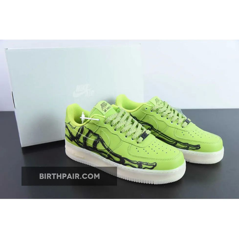 Nike Air Force 1 Low "Skeleton 2023" Green Goo